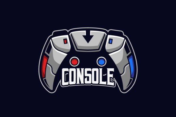Console Game E-sports Mascot Logo: A Dynamic Branding Asset