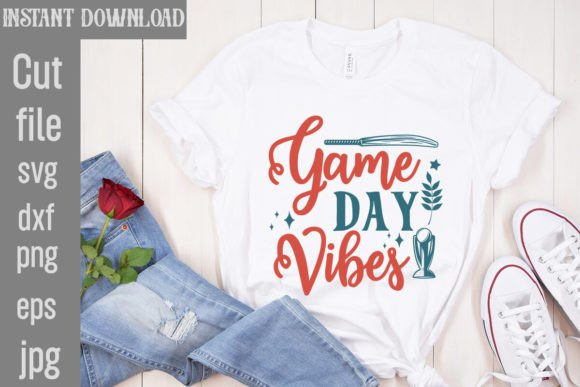 Game Day Vibes SVG Cut File