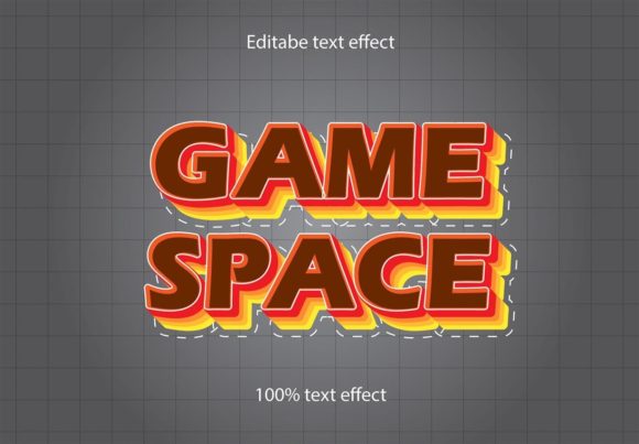 Game Space Text Effect: Elevate Your Designs Instantly