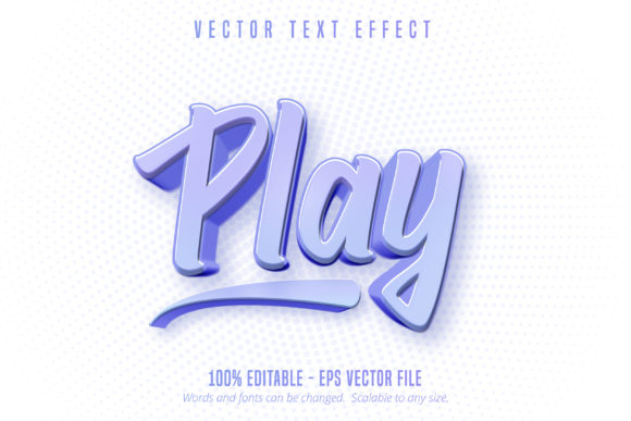 Play Text: A Dynamic Game Style Text Effect for Designers