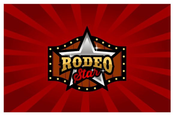 Rodeo Game Country Western Country Logo