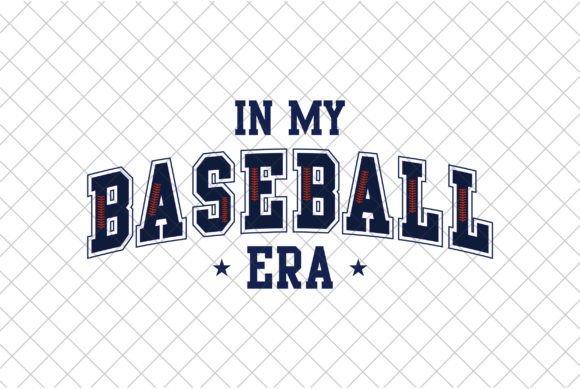 Sport Game Day SVG: My Baseball Era Design